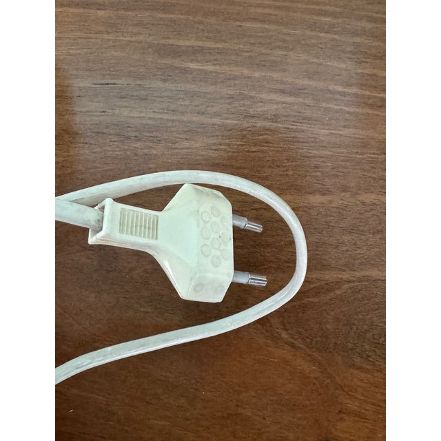 Vintage Italian Opal Murano Glass Lamp, 1970s For Sale - Image 13 of 14