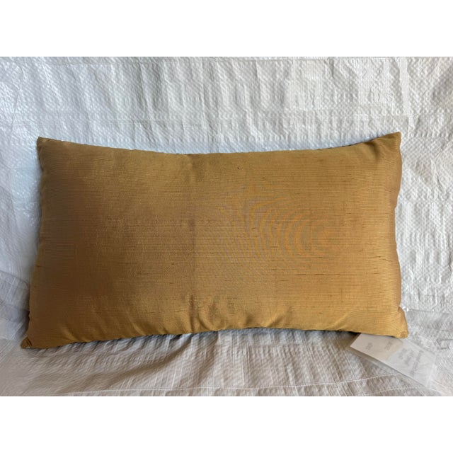 18th Century French Beauvais Serpentine Tapestry Pillow in Wool and Silk For Sale - Image 4 of 4