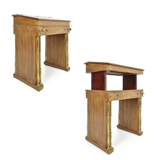 19th Century Wood Desk For Sale - Image 4 of 8