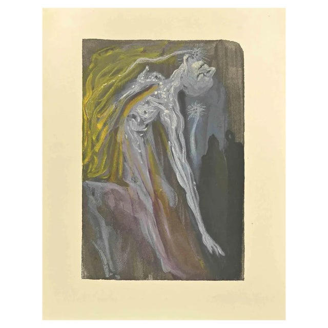 Salvador Dalí, Erinnyes, Woodcut, 1963 For Sale