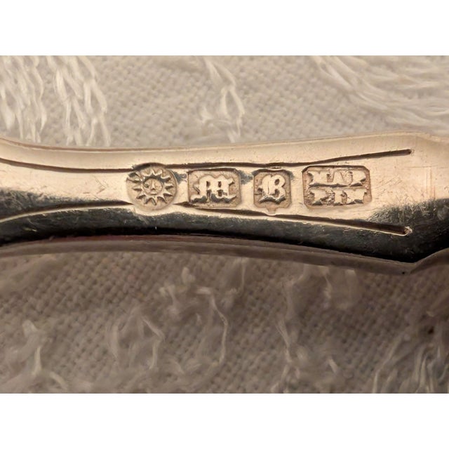 Late 19th Century Victorian Mappin Bros. Silverplate Fish Eaters, 6 Sets 12 Pieces For Sale - Image 11 of 16