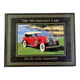 Art of the Automobile, by David Adler, Harper, 2000, Leather Bound Edition For Sale