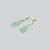 Vintage Chinese 14k Gold & Carved Jadeite Dangle/Drop Earrings For Sale - Image 13 of 14