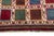 Hand-Knotted Gabbeh Nomad Rug in Check Pattern Wool For Sale - Image 6 of 11