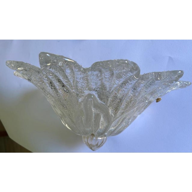 Ice Queen Murano Glass Ceiling Light and Sconces, 1980s, Set of 3 For Sale - Image 13 of 17