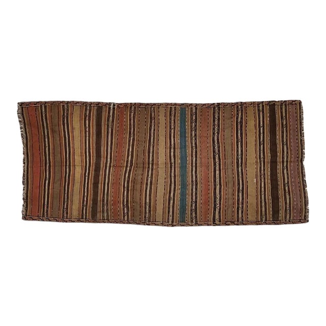1930s Vintage Persian Kilim Rug For Sale