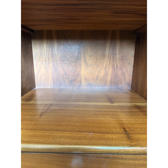 1960s 1960s Mid Century Modern Walnut Kipp Stewart for Drexel Declaration Nightstand For Sale - Image 5 of 18