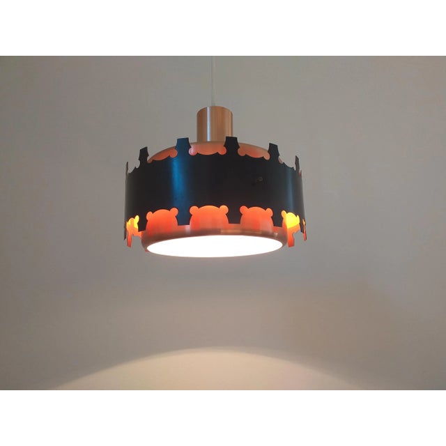 Pendant in the Style of Jo Hammerborg, Denmark, 1970s For Sale - Image 10 of 12