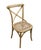 RESTORATION HARDWARE Madeline Solid Oak X-Back Bentwood Dining Chair w. Caned Seat DC017 34.5" High 19.75" Wide 23" Deep...