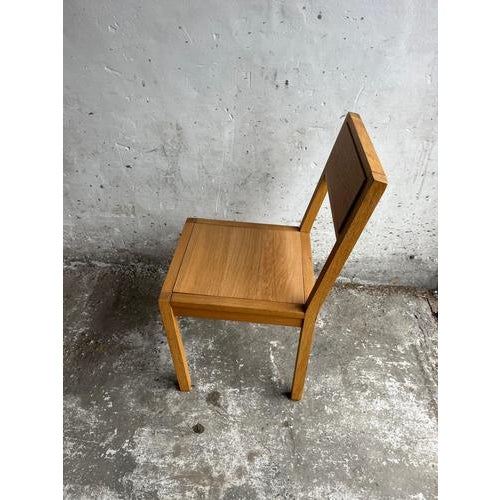 Vintage Oak Dining Chairs, 1990s, Set of 4 For Sale - Image 6 of 7