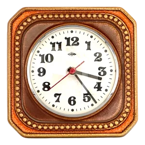 Ceramic Kitchen Wall Clock from WLH, 1960s