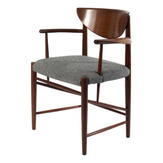 Armchair by Peter Hvidt & Orla Mølgaard-Nielsen for Søborg Furniture Factory, 1950s For Sale