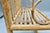 Vintage Boho Bamboo & Rattan Wall Shelf With Towel Bar — Scroll Arm Design For Sale In Austin - Image 6 of 7