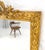 Paint Fine Gold Gilt Gesso Italian 53x38 Rectangle Wall Mirror For Sale - Image 7 of 11