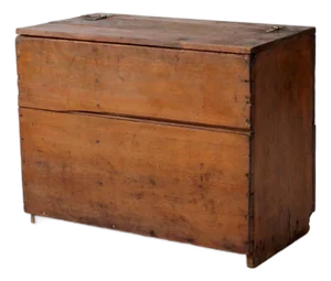 Antique Primitive Wood Storage Chest