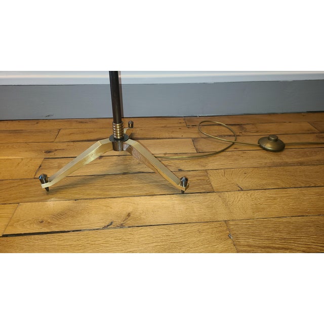 Mid-Century Floor Lamp from Maison Petitot, 1950s For Sale - Image 4 of 10