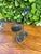 Vintage Hand Forged Brutalist Wrought Iron Spiral Candlesticks, Stamped Jb - Pair For Sale - Image 4 of 12
