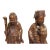 Chinese Fine Bronze Metal SanXing ( 3 Deities ) Fu Lu Shou Statue Set For Sale In San Francisco - Image 6 of 9
