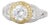 1.87ctw White Yellow Diamond Halo Engagement Ring 18k White Gold Size 8 Gia For Sale