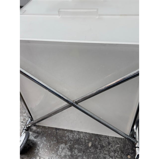 Antonio Citterio + Oliver Low for Kartell Matte Mobil Three Drawer Trolley For Sale In San Francisco - Image 6 of 12