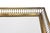Wood Mid Century Modern Italian Swivel MIrror Stand by Mingazzi, Gold Leaf, Brass and Lacquered Wood For Sale - Image 7 of 11