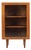 Danish Teak Cabinet with Glass Doors, 1960s For Sale