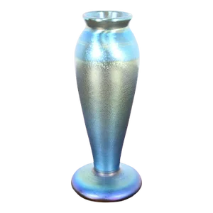 Quezal Arts & Crafts Iridescent Art Glass Vase