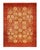 Orange Eclectic, One-of-a-Kind Hand-Knotted Area Rug in Orange, 9' 0" x 12' 1" For Sale - Image 8 of 8