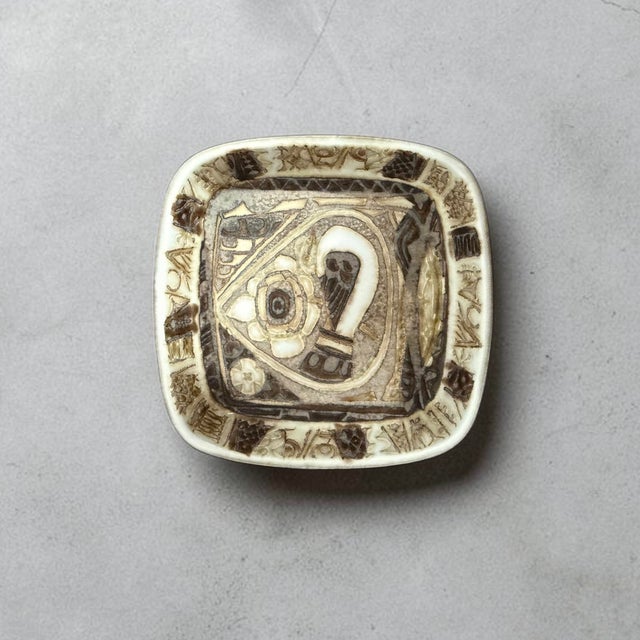 Ceramic Baca Dish by Nils Thorsson for Royal Copenhagen, Denmark, 1960s For Sale - Image 7 of 7