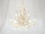 Fabulous MCM Palm Beach 1960s 9 Arm 9 Light Coral Iron Tole (Heavy) Chandelier For Sale - Image 4 of 12