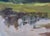 1980s Ukrainian Impressionism Oil Painting: River Landscape, Sokolovsky (1981) 21-29 For Sale - Image 5 of 6