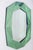 Green Cristal Mirror, 1970s For Sale - Image 7 of 7
