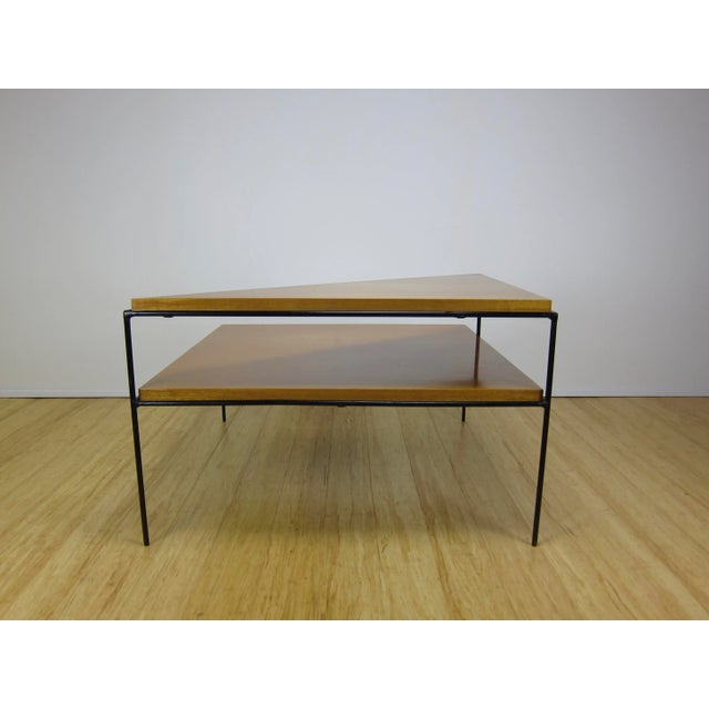 1950s Vintage Paul McCobb for Directional Two-Tier Corner Table For Sale - Image 10 of 11