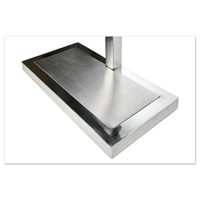 Polish Chrome-Plated and Stand-Mounted Aircraft Engine from WSK For Sale - Image 11 of 12