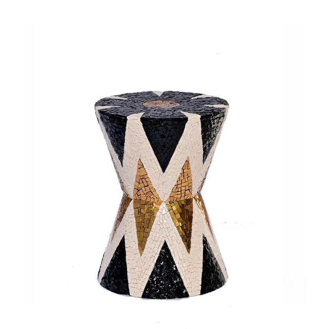 Glass Leone Stool from Casarialto Atelier For Sale - Image 7 of 7