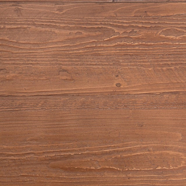 Wood Salvaged Diamond Parquet Sideboard Credenza For Sale - Image 7 of 7