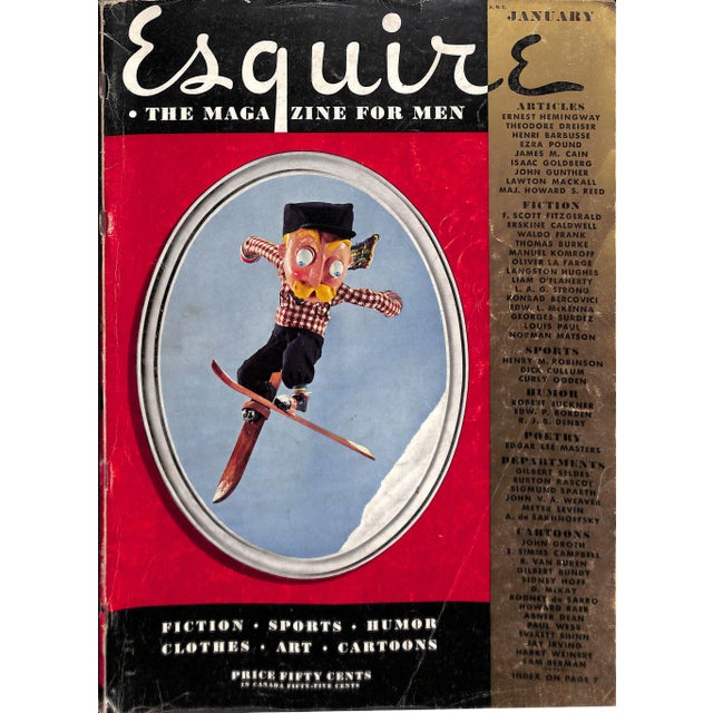 Esquire January 1935 For Sale