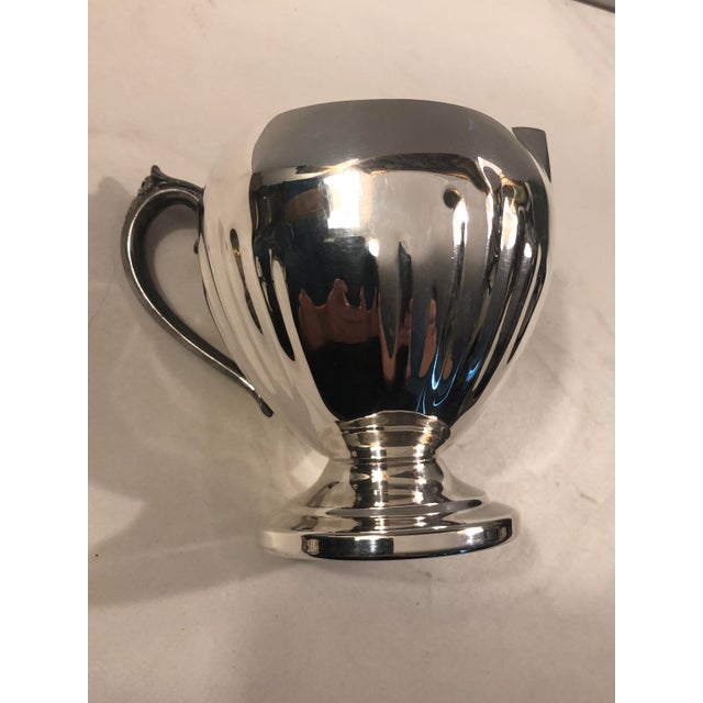 1940s 1940s f.b. Roger’s Silver Creamer For Sale - Image 5 of 8