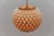 Beige Mid-Century Modern Rattan Wicker Pendant Light, Italy, 1960s For Sale - Image 8 of 14