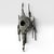 Brutalist Brutalist Wall Lamp in Iron and Glass by Hans Ehrich, 1960s For Sale - Image 3 of 5