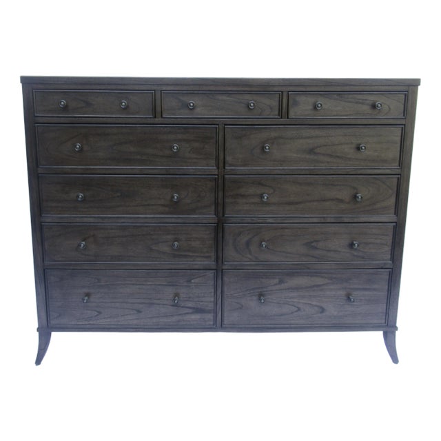 Arhaus Furniture Custom, "Pearson," 11-Drawer Highboy Chest, Dresser For Sale