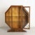 1930s Art Deco Octagonal Display Cabinet in Walnut, 1930s For Sale - Image 5 of 12