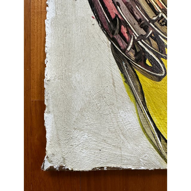 White Titled Painting, Peter Keil, 1964 For Sale - Image 8 of 11
