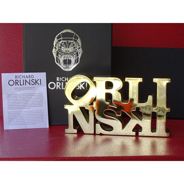 ORLINSKI Resin Sculpture by Richard Orlinski For Sale - Image 4 of 6