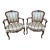 Pair of 18th Century French Louis XV Walnut Fauteuils, Carved Provincial Armchairs For Sale