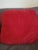 Ralph Lauren 1990s Ralph Lauren Pair of Large Throw Pillows Navy Embroidered Crest Red Corduroy Holiday Christmas For Sale - Image 4 of 4