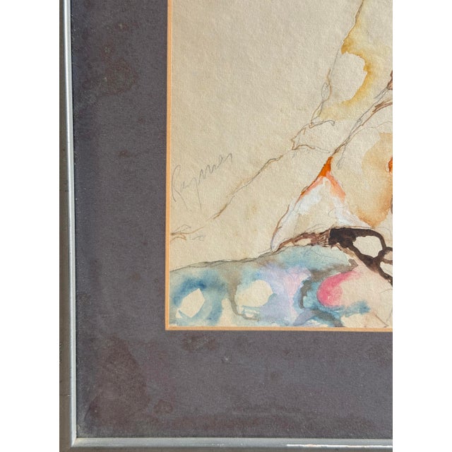 Vintage Expressionist Painting, Signed by Artist Lester Raymer For Sale - Image 10 of 11