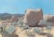 Joshua Tree Landscape Painting, Art Print by Michelle Farro For Sale