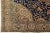 Medallion Antique Wool Rug Persian Tabriz in Navy Blue For Sale - Image 4 of 9