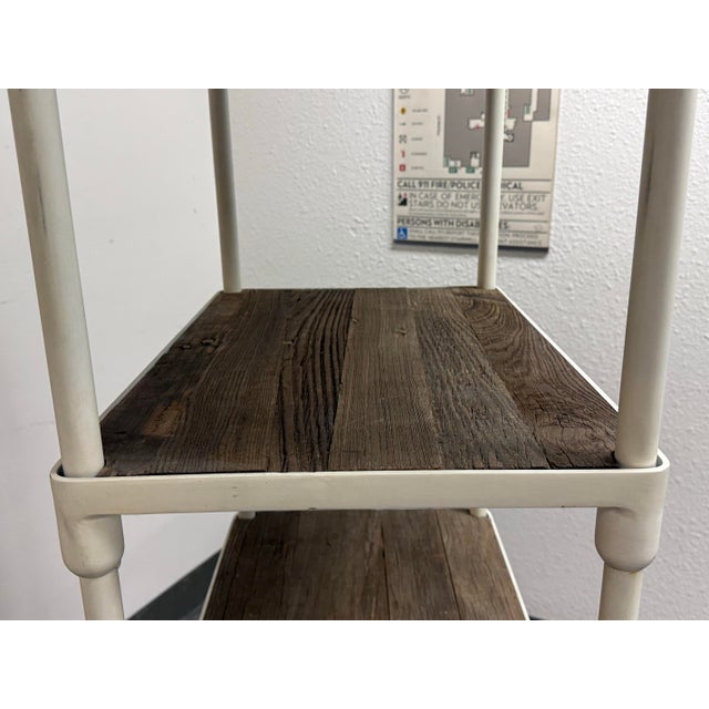 Luay Al-Rawi for Restoration Hardware Dutch Industrial Narrow Single Shelving, Pair For Sale - Image 9 of 12